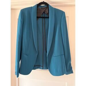 Rag & Bone Teal Shawl Collar Blazer  Neiman Marcus Exclusive Tailored Jacket